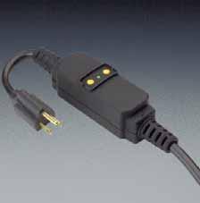FCI CORD SETS Automatic and Manual Reset Automatic and Manual FCI Cord Sets Black Body Automatic Reset FCI Cord Sets and Extension Cords Automatically resets ON after power interruption Available in