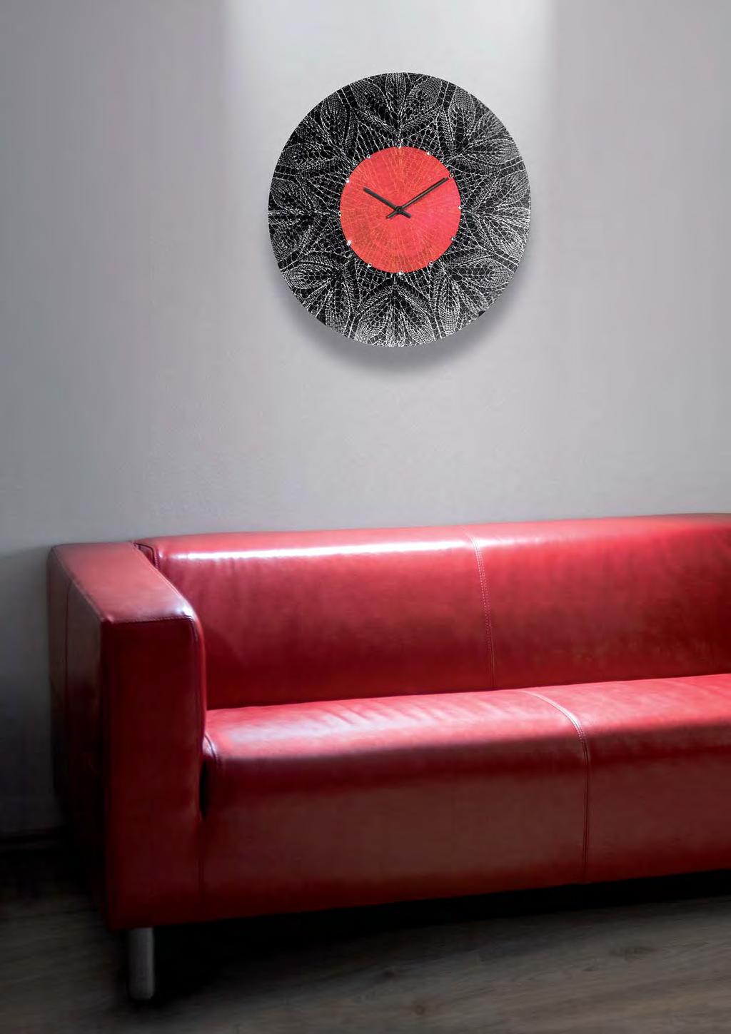 lace Wall Art 51cm D WAI02LAC Wall Clock