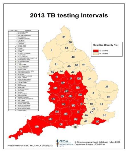 Figure 5 - New TB routine herd testing