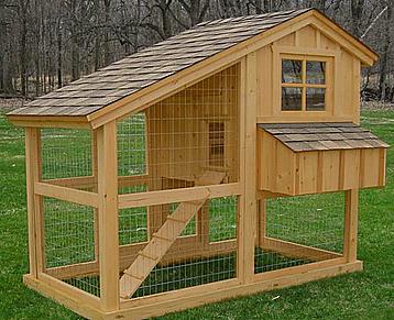 Size: Coops require at least three (3) square feet per chicken and attached enclosures require at least 10 square feet per chicken. 2. Security: Coops shall be completely enclosed on ALL sides.