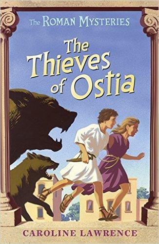 Thieves of Ostia by Caroline Lawrence Flavia Gemina, a Roman sea captain's daughter is about to embark on a
