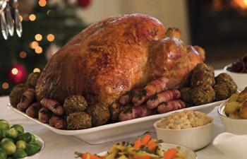 Turkeys (priced per bird) W04 4-5kg Turkey (serves 6-8) 60 W05 5-6kg Turkey (serves 8-10) 72 W06 6-7kg Turkey (serves 10-12) 85 W07 7-8kg Turkey