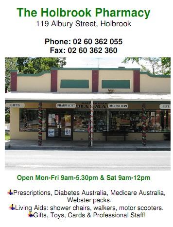 Open Mon Fri 9 am to 5:30 pm & Sat 9 am to 12 pm Prescriptions, Diabetes Australia, Medicare Australia