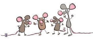 Famous Mice Mice received cheese or electric shocks no matter what these mice did Purposefully the researchers created no logic to when the mice would be rewarded with cheese or punished with