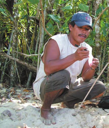 As a witness to the reducing number of sea turtle nesting at Chiriquí Beach, consequence of meat, eggs, and shell exploitation, as well as oceanic pollution, Genaro Castillo took on the role of