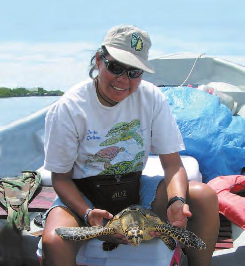 Six years ago, biologist Cristina Ordóñez left Mexico and arrived at Chiriquí Beach where she encountered a community deeply interested in halting the marine turtle disappearance from their beaches.