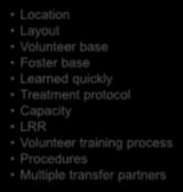 The Kitten Foster Project Successes Location Layout Volunteer base Foster base Learned