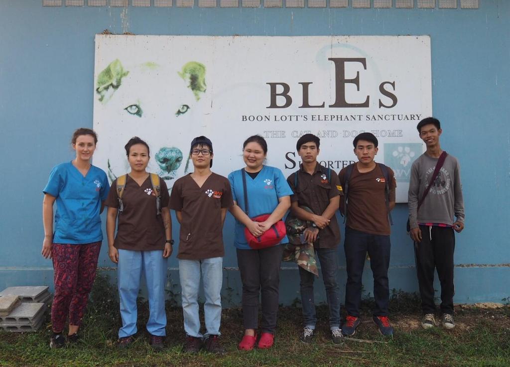 During this Outreach project we had the pleasure of having with us Dr Laura B., UK vet at her first trip with WVS.