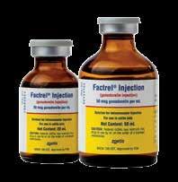 Use of FACTREL Injection can reduce the number of days to return to estrus as part of a healthy reproductive cycle.