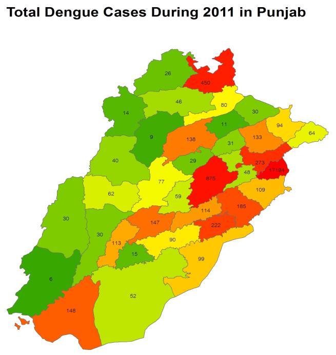 public movement because a dengue can cover maximum 300 meters area.so real source from district to district is fast transportation which cause to deploy viral infection from one place to other place.