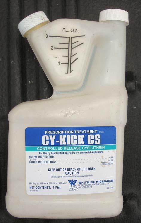 Prescription Treatment Brand Cy-Kick CS is a flowable concentrated controlled release