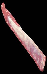 BONELESS SHEEPMEAT BACKSTRAP 5109 Backstrap is prepared from a Side and consists of the eye muscle (M.