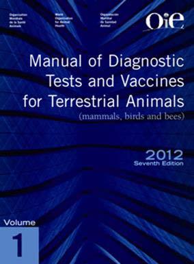 html OIE Manual of Diagnostic Tests and