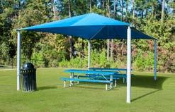 All standard shelters come with a reliable 24 gauge panel roof.
