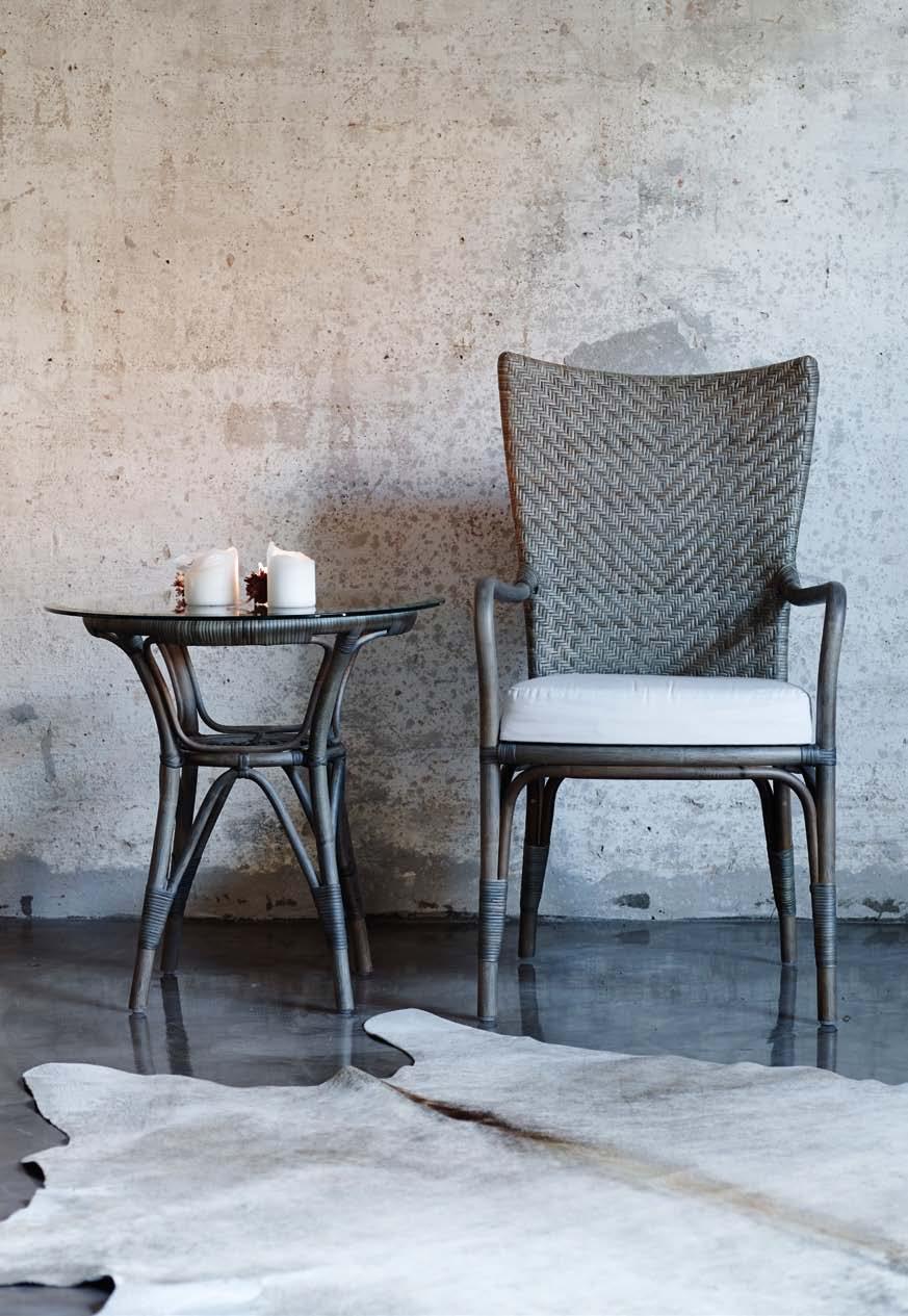 Melody armchair, Taupe and