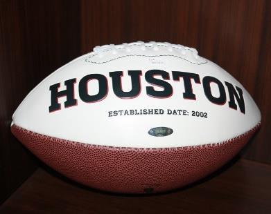 Arian Foster autographed football