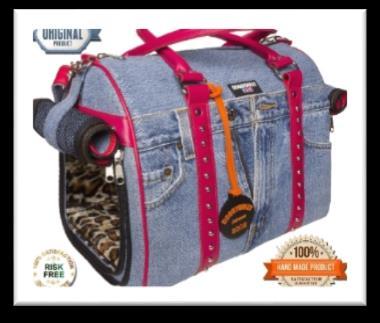 14. Doggy Dolly Pet Carrier Extra soft with a rigid frame. Lightweight. Airline approved.