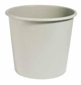 BUCKETS Displays & Buckets Emmers - Buckets - Eimer - Seaux 2511027 2510513 2411705 White conical buckets art.nr.
