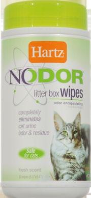 Litter Box Wipes Safe for cats and completely