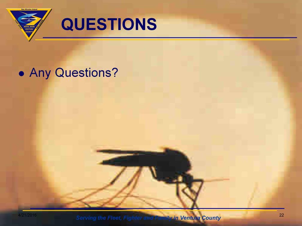 Mosquitoes are a natural part of a wet environment.