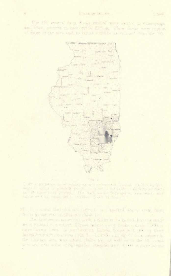 BULLETIN No. 486 [April, The 158 general farm flocks studied were located in Champaign and Piatt counties in east-central Illinois.