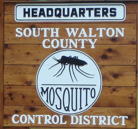 SOUTH WALTON COUNTY MOSQUITO CONTROL DISTRICT When Roxanne Connelly invited me to write an article about the