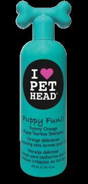 ! Shampoo BEST FOR: Puppies, this hypoallergenic, super gentle tearless shampoo