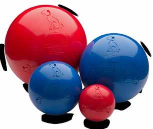 The Boomer Ball is strong and tough and can even be used as a therapeutic toy to enrich the life of elephants, pigs, polar