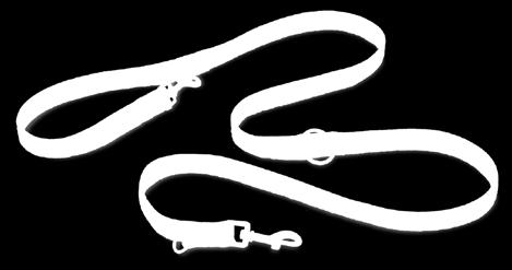 This simple figure-of-eight harness incorporates a special feature that converts the dog's forward movement into an upward lift,