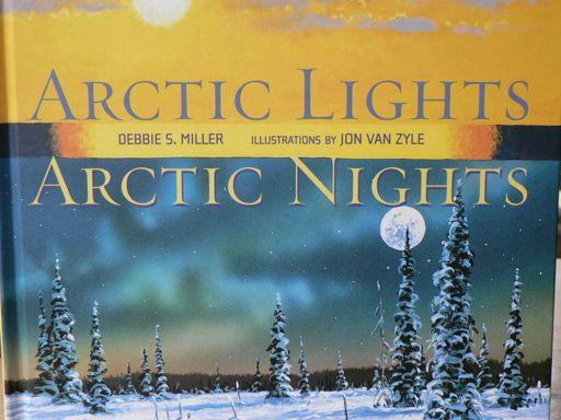 The story highlights the twenty-first of each month by showing what could be happening in the arctic, shares the amount of daylight, and the average temperatures.