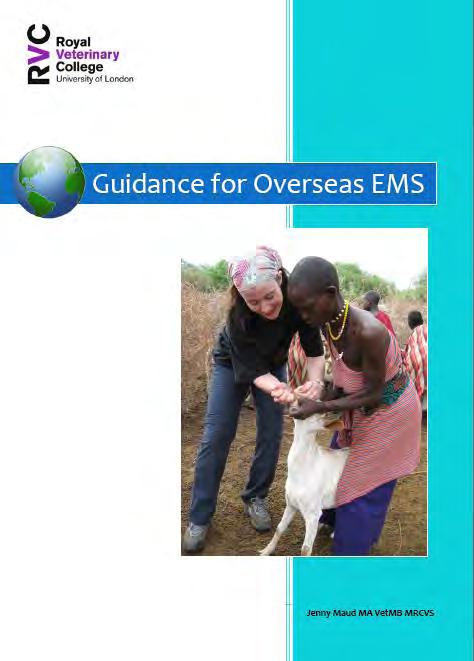 Other activities Production of comprehensive guide to undertaking overseas extra-mural studies (EMS) Compilation of database of reports of previous student trips overseas Interviews of academic