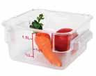 SQUARE FOOD STORAGE CONTAINERS