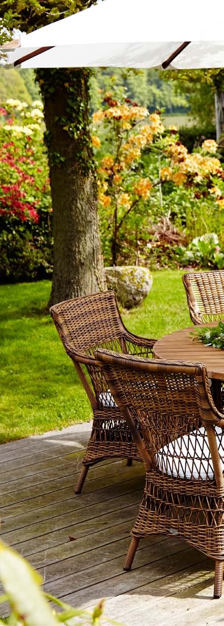 Lovely Summer Our Georgia Garden Collection was from the beginning inspired by the colonial style from the old british colonies, but also from old Danish willow chairs.