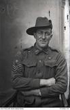 Cemetery or memorial details: Villers- Bretonneux Memorial, Villers Portrait of Sergeant (Sgt) Edward John Falloon MM, 2nd Field Company Australian Engineers.