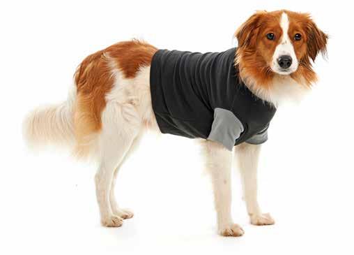 Nature s Call n Undo press studs and velcro tabs and pull back the fabric n Roll up the fabric under the abdomen and up on the back Body length Guideline for Sizes The BUSTER Body Suit for dogs is