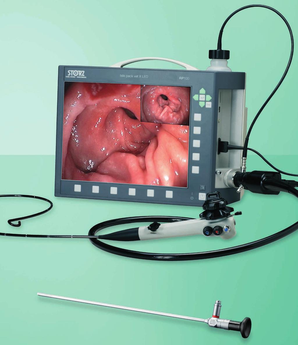 Compatible with TELE PACK VET X LED and Other KARL STORZ Imaging Systems Five devices, one compact unit This high-performance, all-in-one unit integrates every component necessary for endoscopic