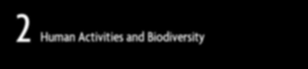 2 Human Activities and Biodiversity Th e r e a r e t h r e e general levels of biodiversity on earth. Ecosystem diversity is the variation within and between ecosystems.