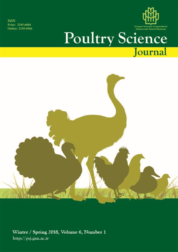 Poultry Science Journal ISSN: 2345-6604 (Print), 2345-6566 (Online) http://psj.gau.ac.ir DOI: 10.22069/psj.2018.14112.