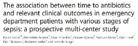 No association between time to a/b and surviving days outside hospital or mortality In low illness severity
