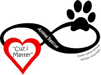 Dog Adoption Application Cuz i Matter Animal Rescue P.O. Box 3751, Pflugerville, TX 78691 www.cuzimatter.org Email: cuzimatteranimalrescue@gmail.com Procedure: Completely fill out & sign application.