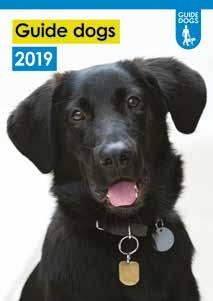 99 Code: 18200B 2019 Guide Dogs A3 Wall Calendar This