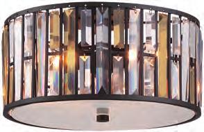 GEMMA VINTAGE BRONZE Gemma is a contemporary chandelier collection with stunning rectangular prisms of amber pearl and clear