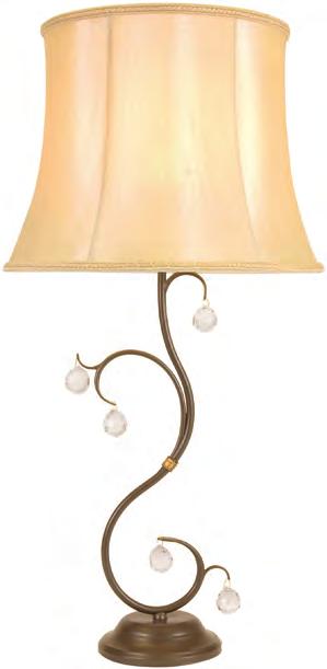 LIGHTING MADE IN THE UK LUNETTA BRONZE The Lunetta is a timeless and elegant chandelier, wall bracket and table lamp range designed and