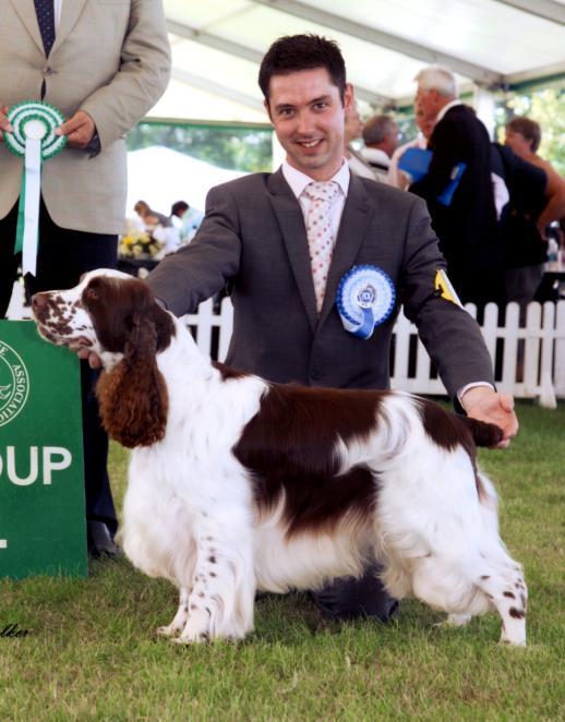 And an English Springer In addition to the Labradors Anthony has also had a love of English Springers, he owned his first dog aged just eight.