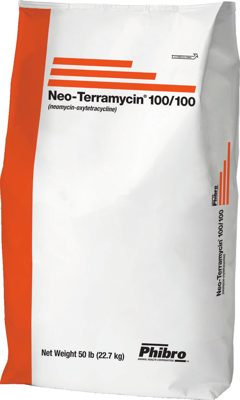 Neo-Terramycin is the Better Choice Broad-spectrum control of Gram-positive and Gram-negative pathogens. Controls bacterial pneumonia caused by P. multocida. Controls bacterial enteritis caused by E.