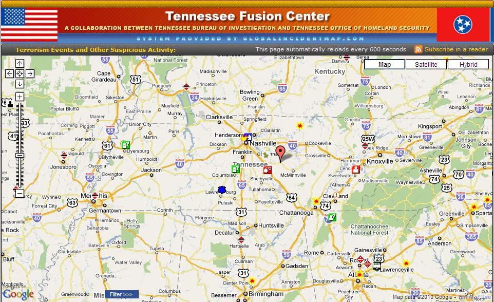 TN Fusion Center & TN OHS