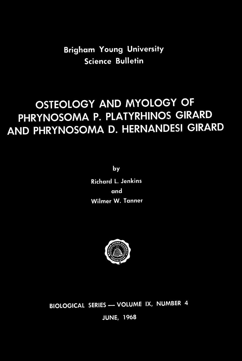 PLATYRHINOS GIRARD AND PHRYNOSOMA D.
