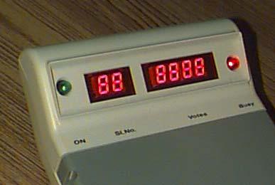 Control Unit Display Section 4-Digit Display Panel Power