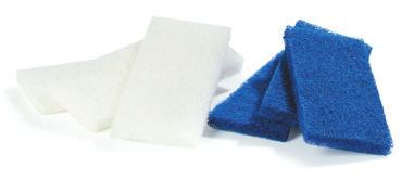 Scrub Pads & Holder From fine to coarse, Super Size scrub pads tackle any cleaning applications Swivel