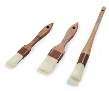 05 40397 2" Wide Brush with Synthetic Bristles Wood 00 12 ea 1.70/0.08 40398 3" Wide Brush with Synthetic Bristles Wood 00 12 ea 2.90/0.17 40399 4" Wide Brush with Synthetic Bristles Wood 00 12 ea 4.